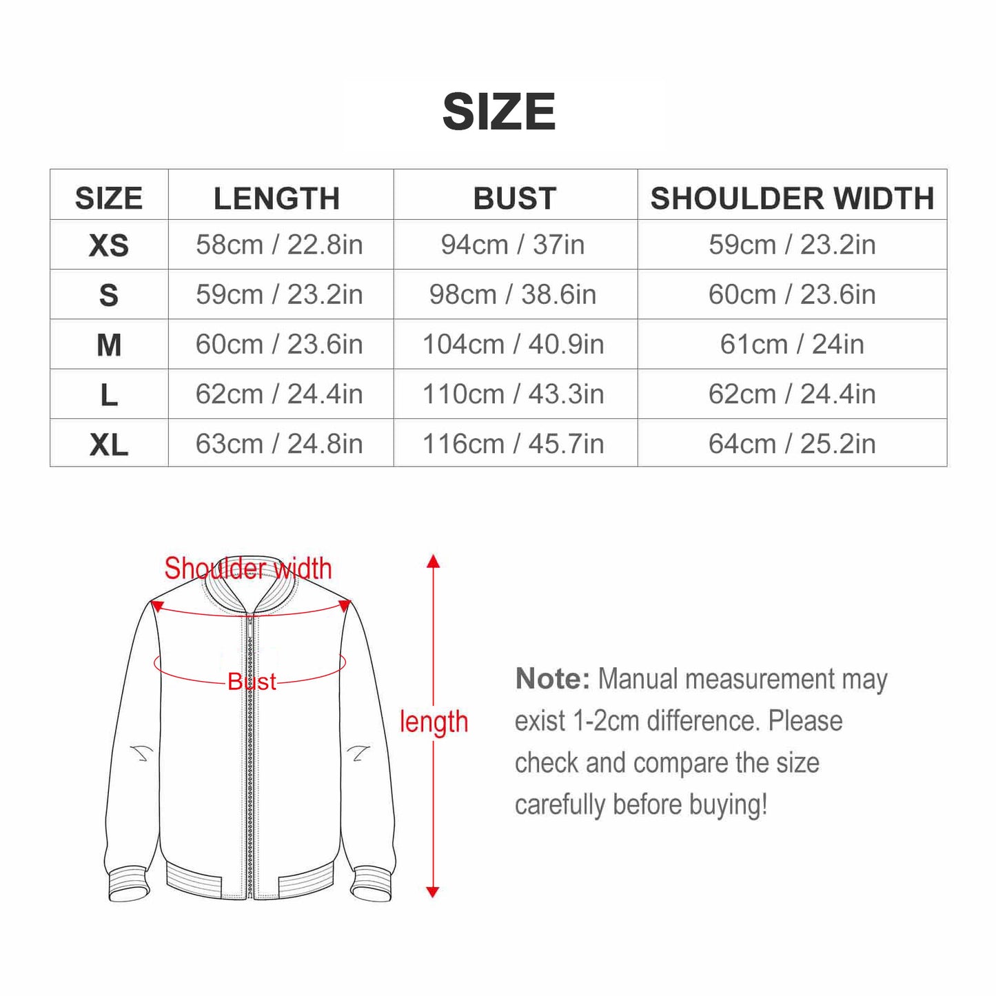 Design Women's Zipper Jacket