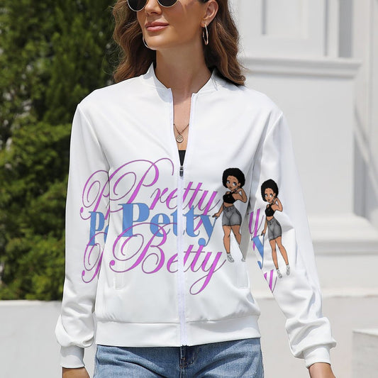 Pretty Petty Betty Women's Zipper Jacket