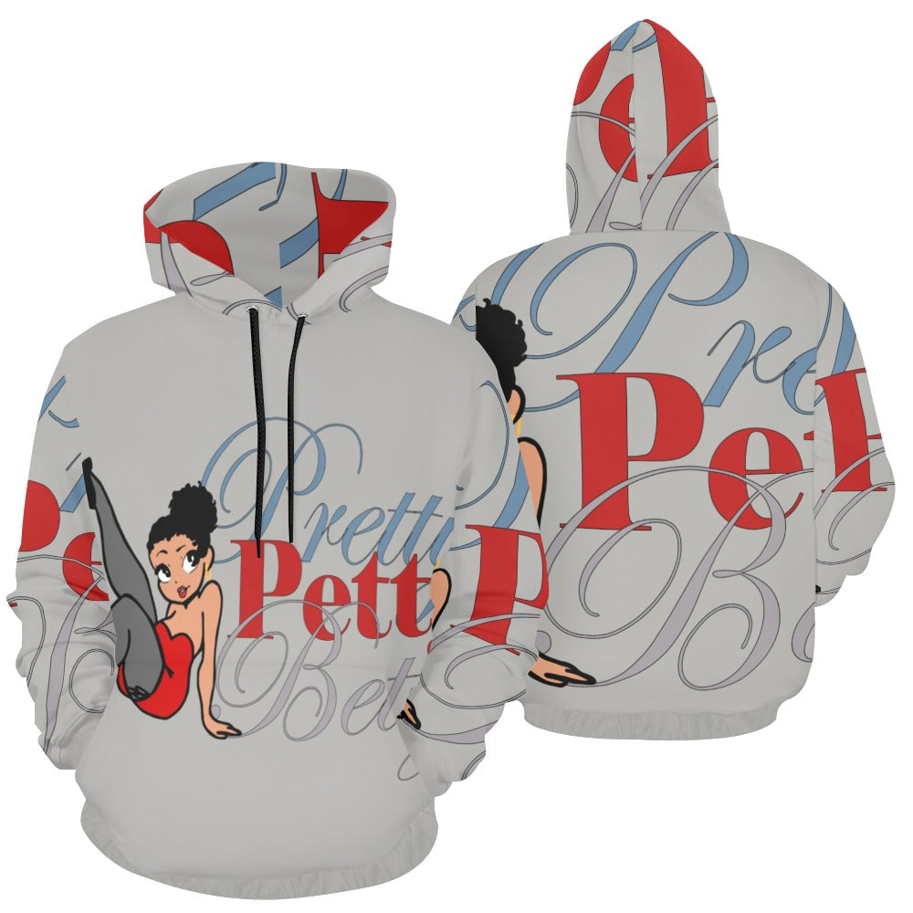 Leg Kick Front and Back All Over Print Hoodie