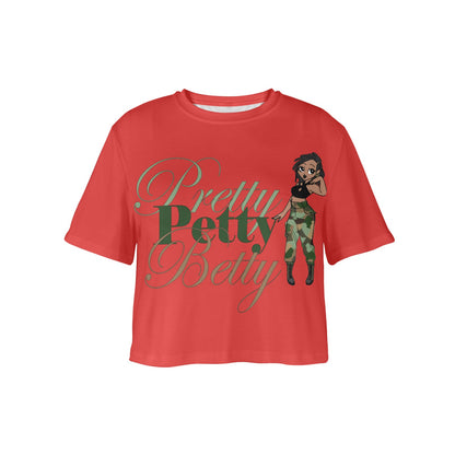 Loc Carmel Red Women's Cropped T-Shirt