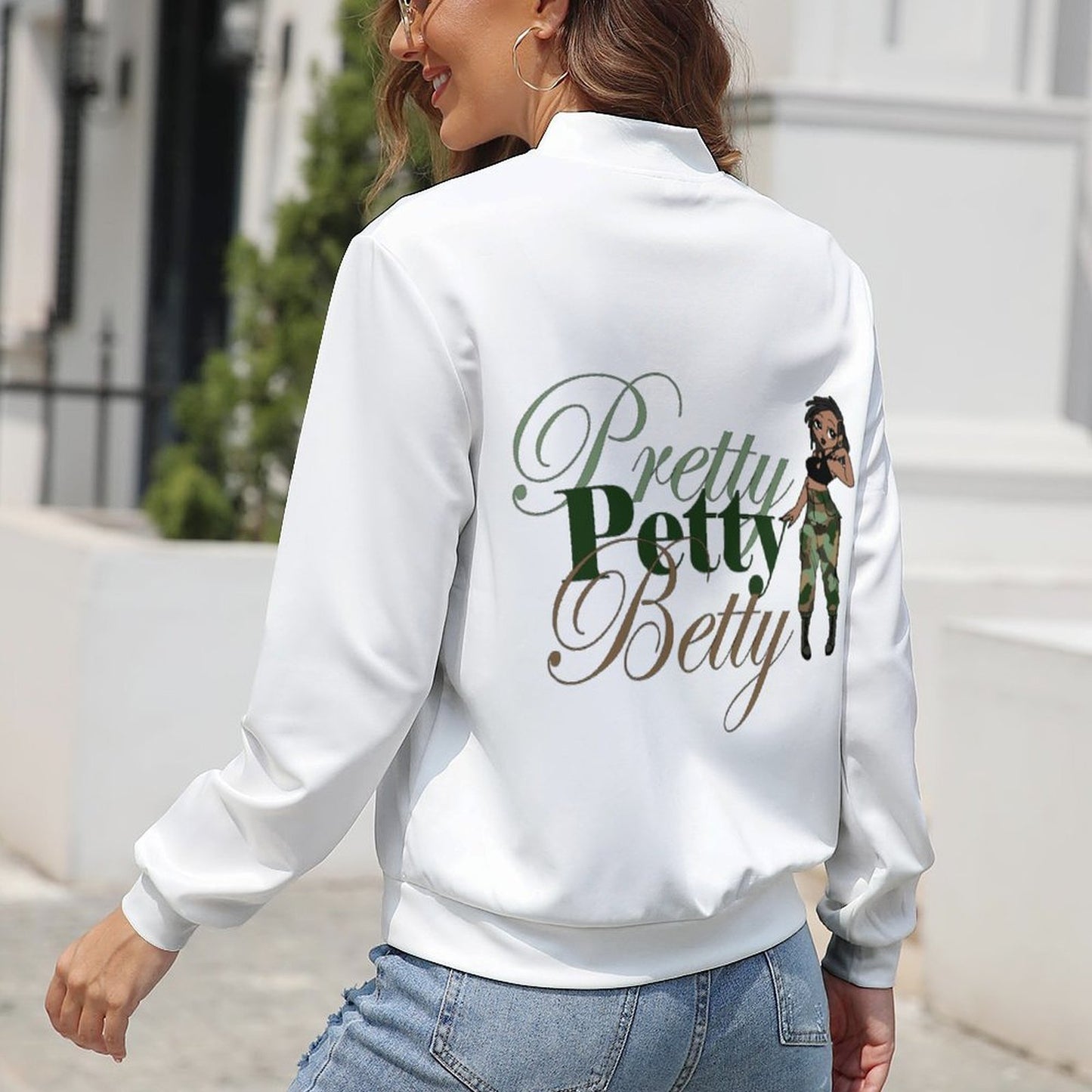 Design Women's Zipper Jacket