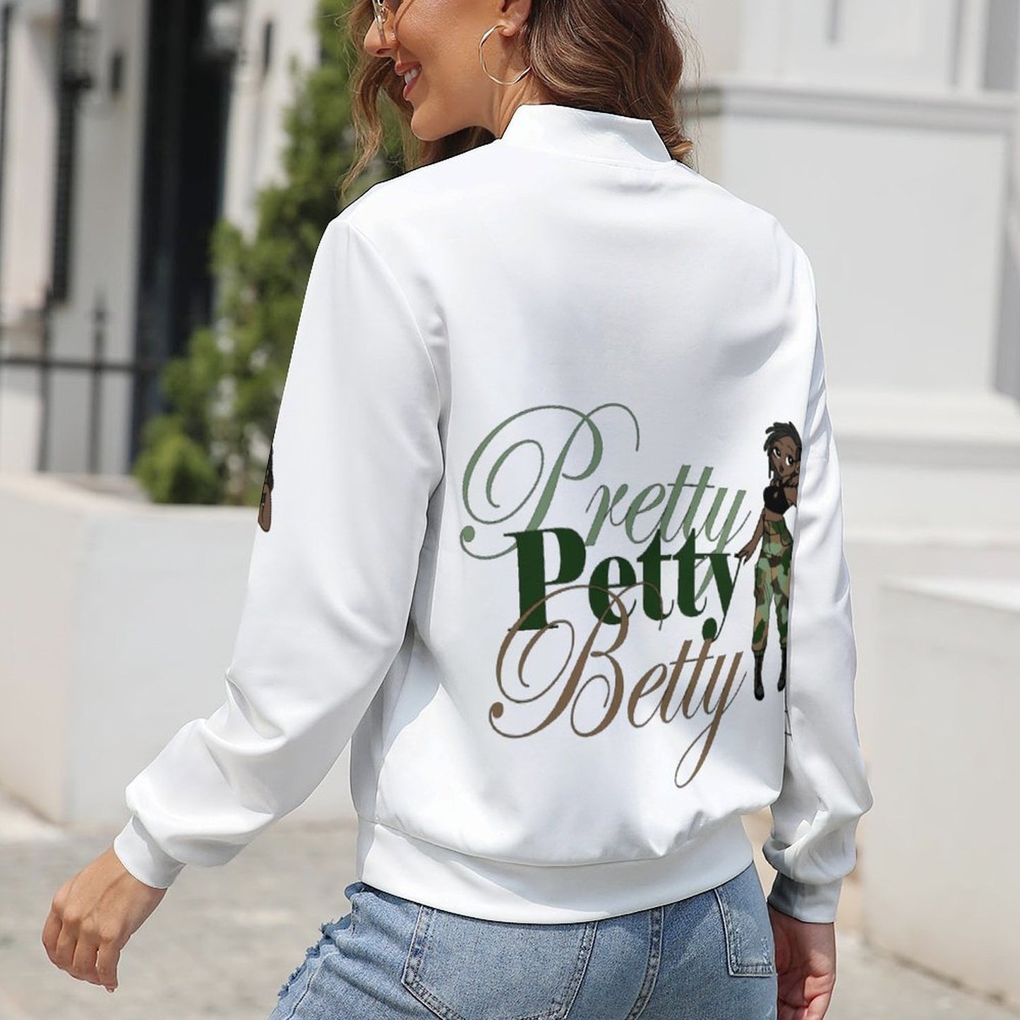 Design Women's Zipper Jacket