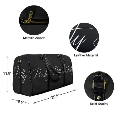 Pretty Petty Betty Travel Leather Bag