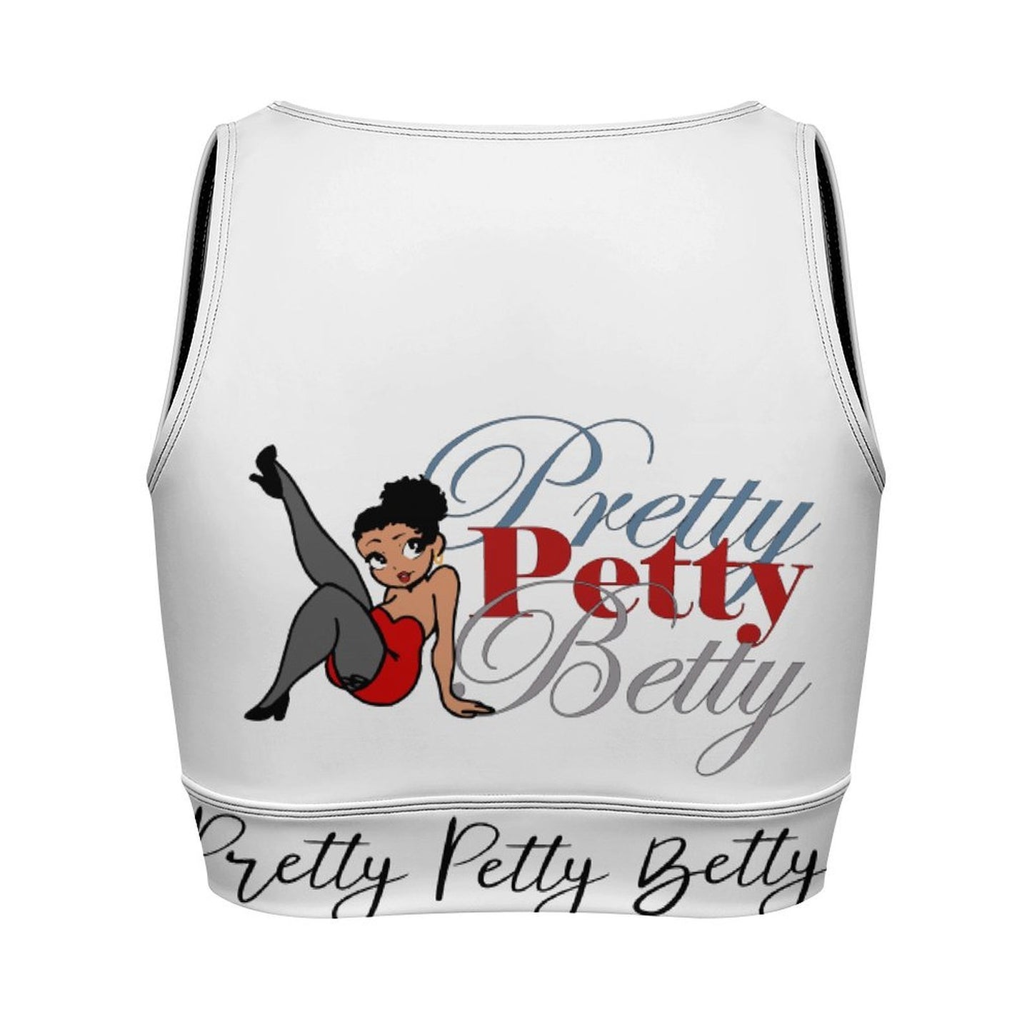 Pretty Petty Betty Women's Yoga Zipper Vest