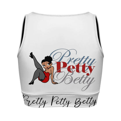 Pretty Petty Betty Women's Yoga Zipper Vest