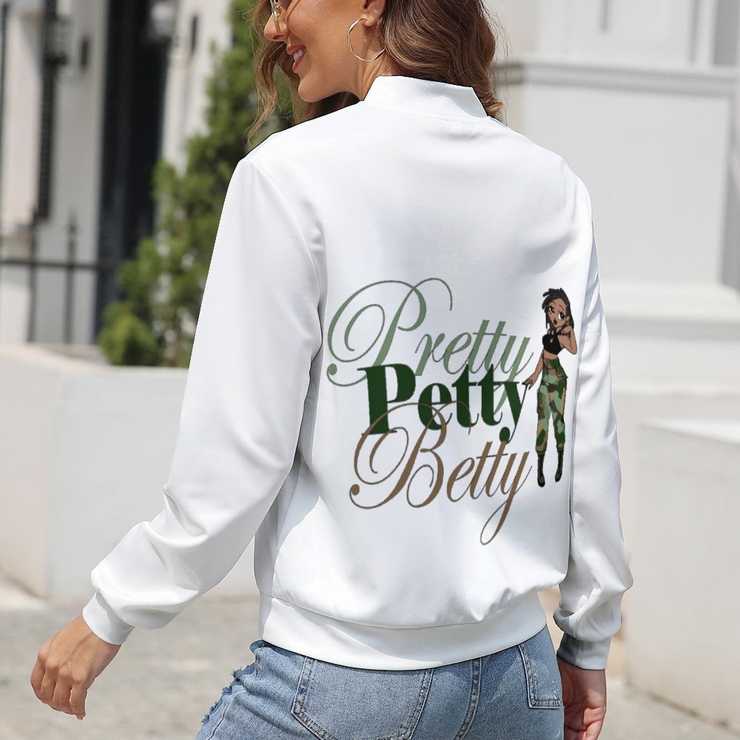 Design Women's Zipper Jacket