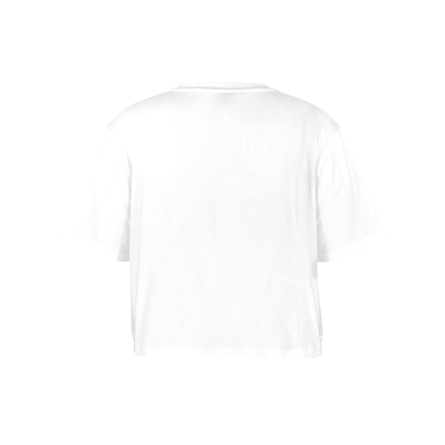 AFRO BRIGHT CROP Women's Cropped T-shirt (Model T80)