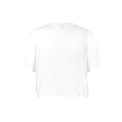 AFRO BRIGHT CROP Women's Cropped T-shirt (Model T80)